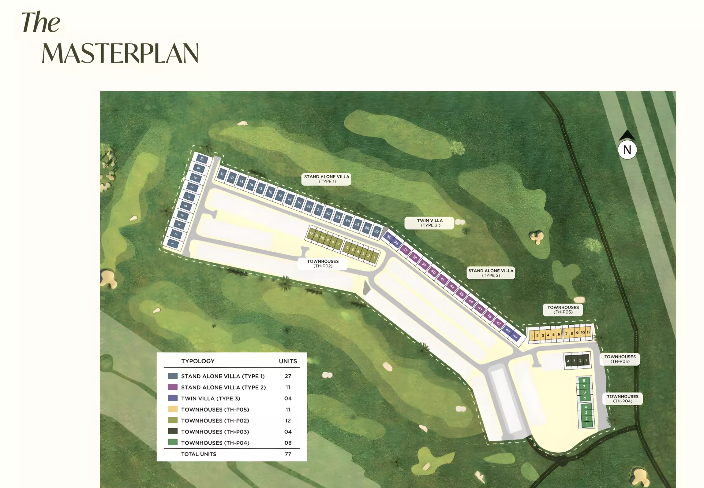 Terra Golf Collection Phase 2 By Taraf Properties – master plan