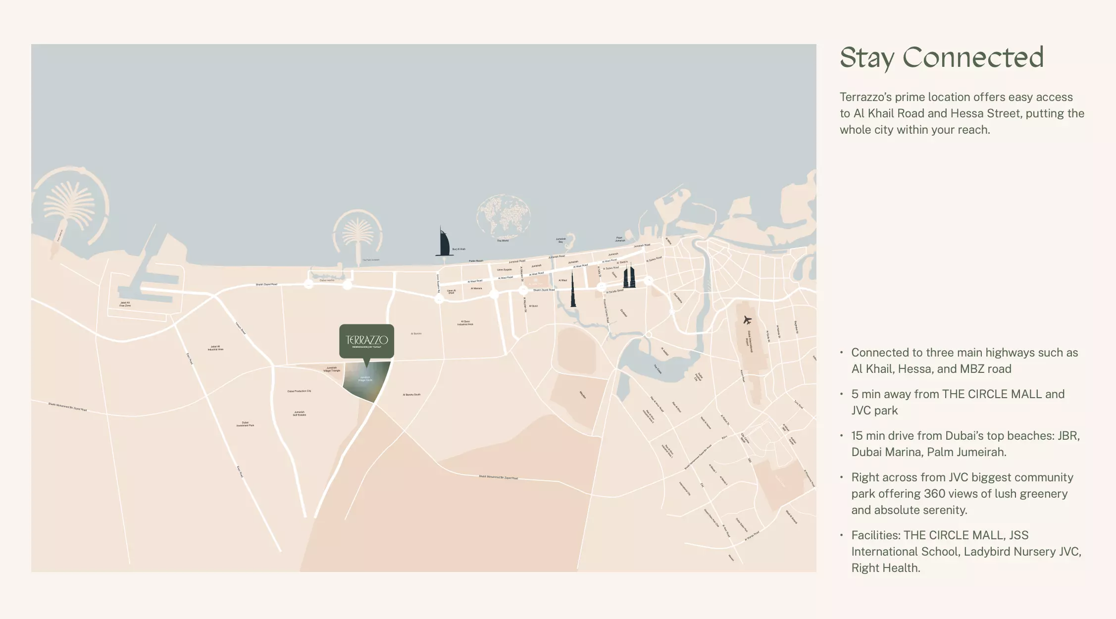 Terrazzo Residences – master plan