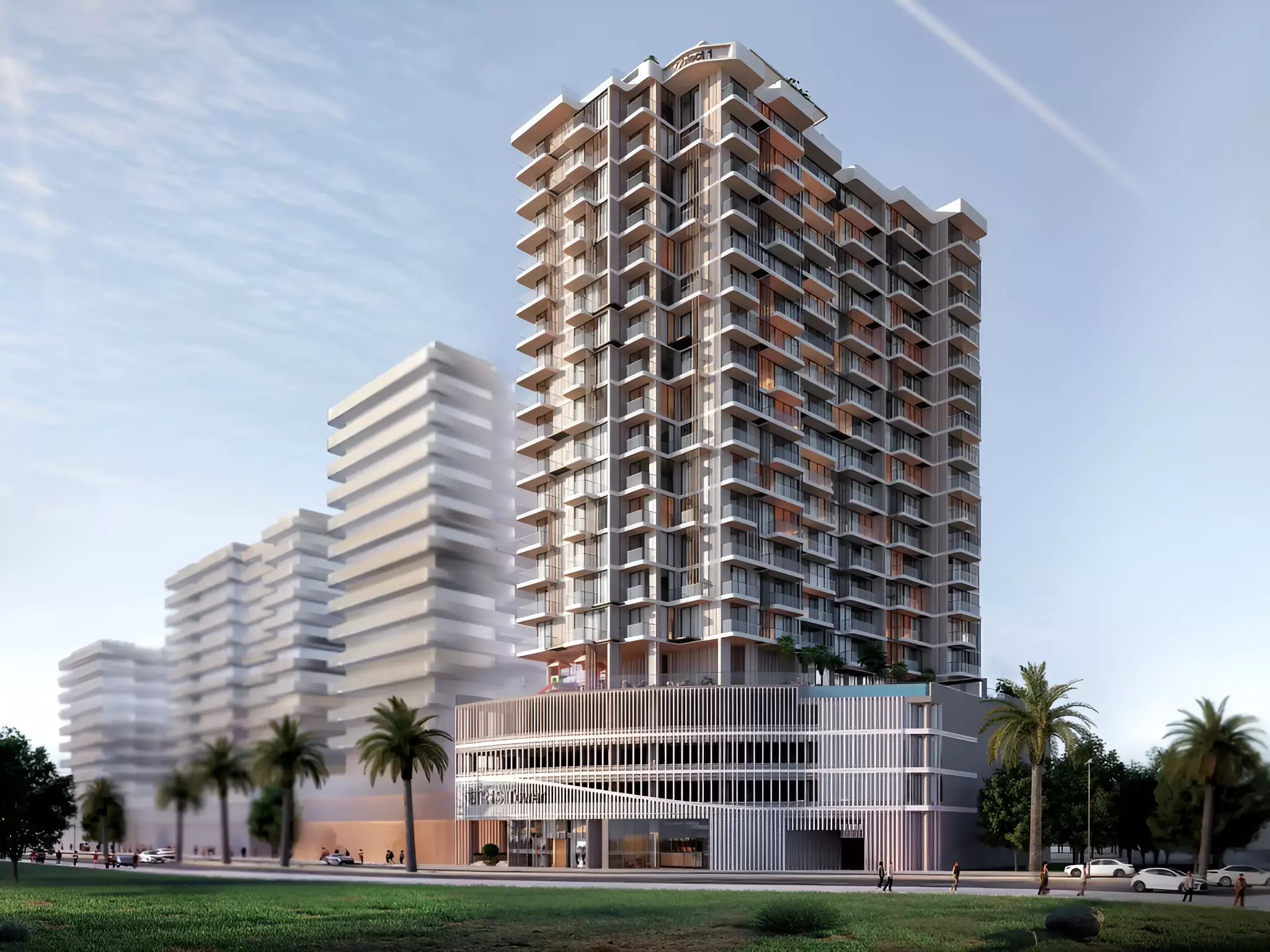 Tetris Tower – main view