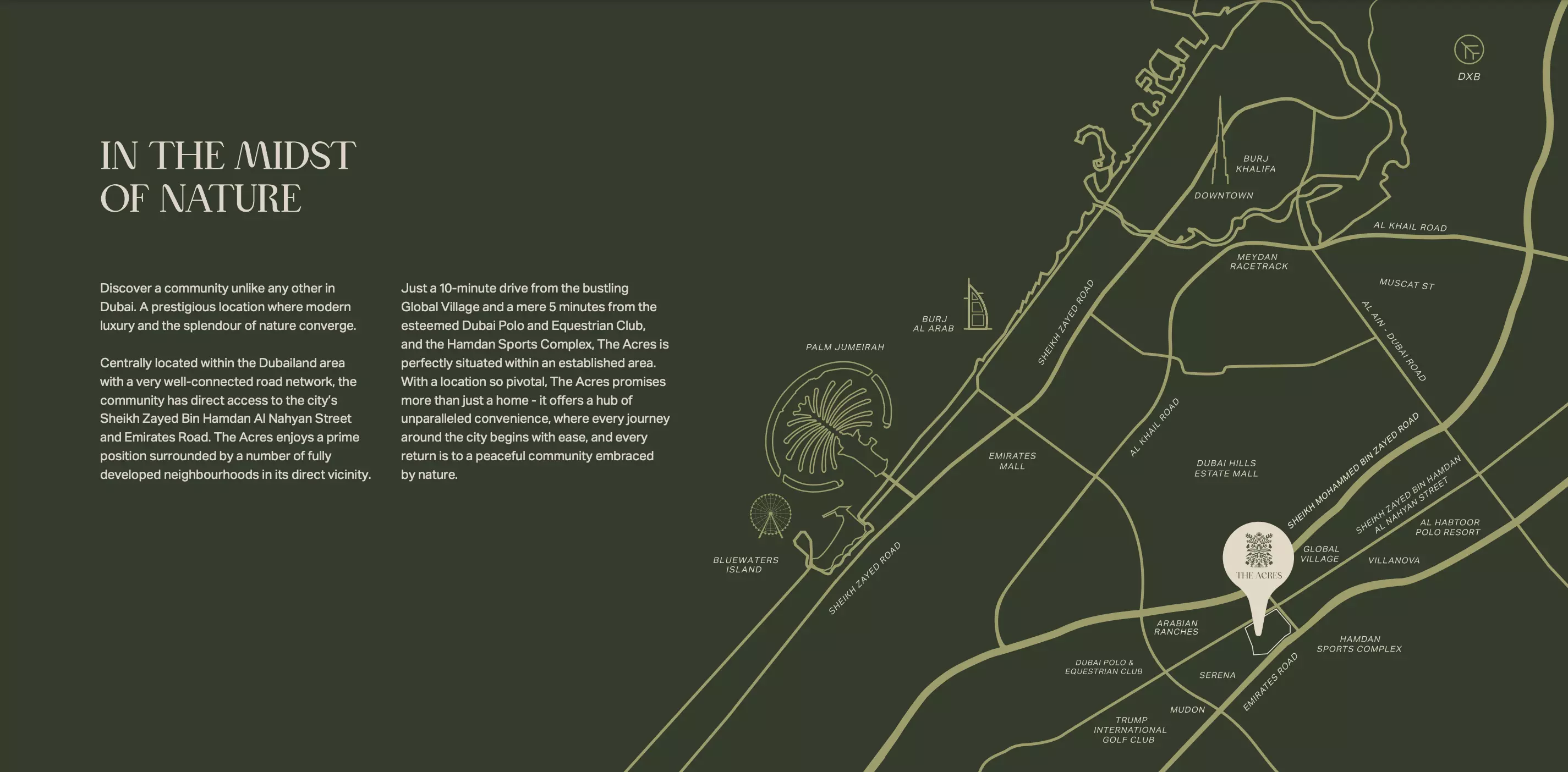 The Acres Phase 2 – master plan