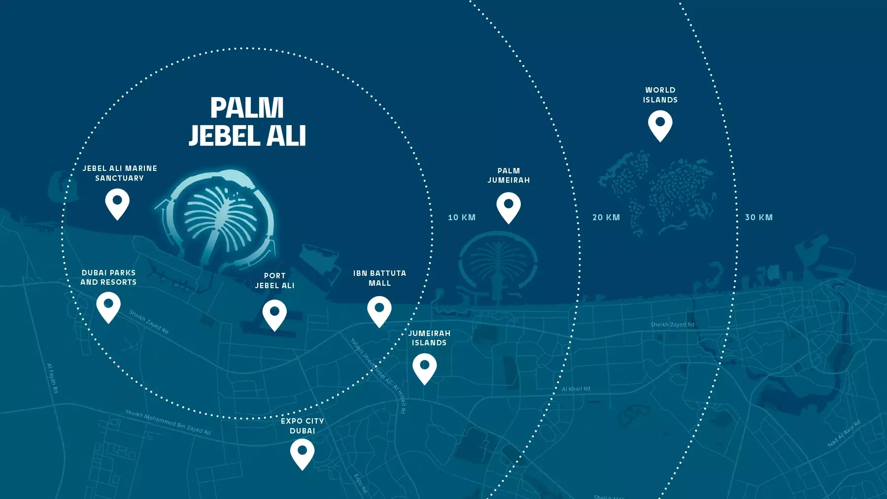 The Beach Collection Villas Phase 2 By Nakheel – master plan