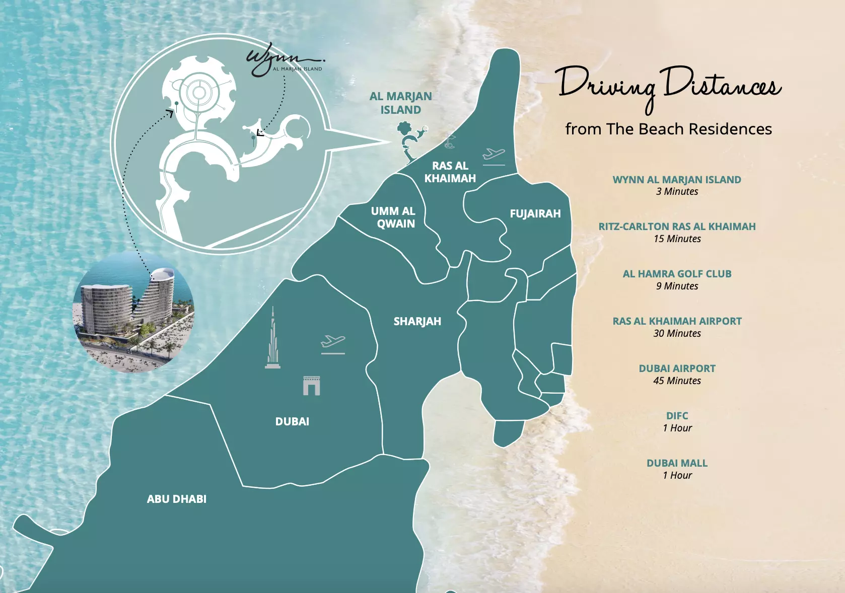 The Beach Residences – master plan