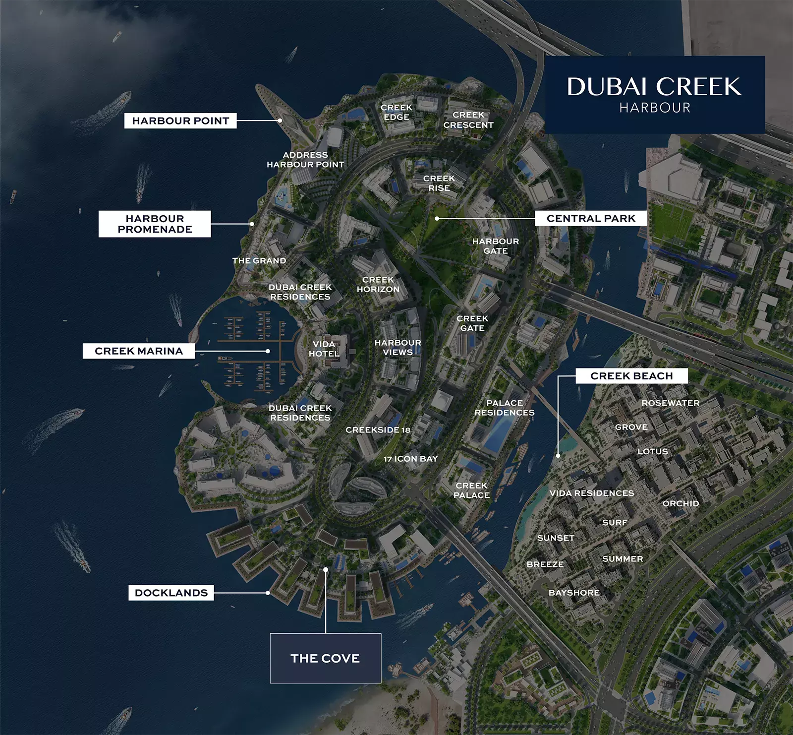 The Cove Phase 2 By Emaar – master plan
