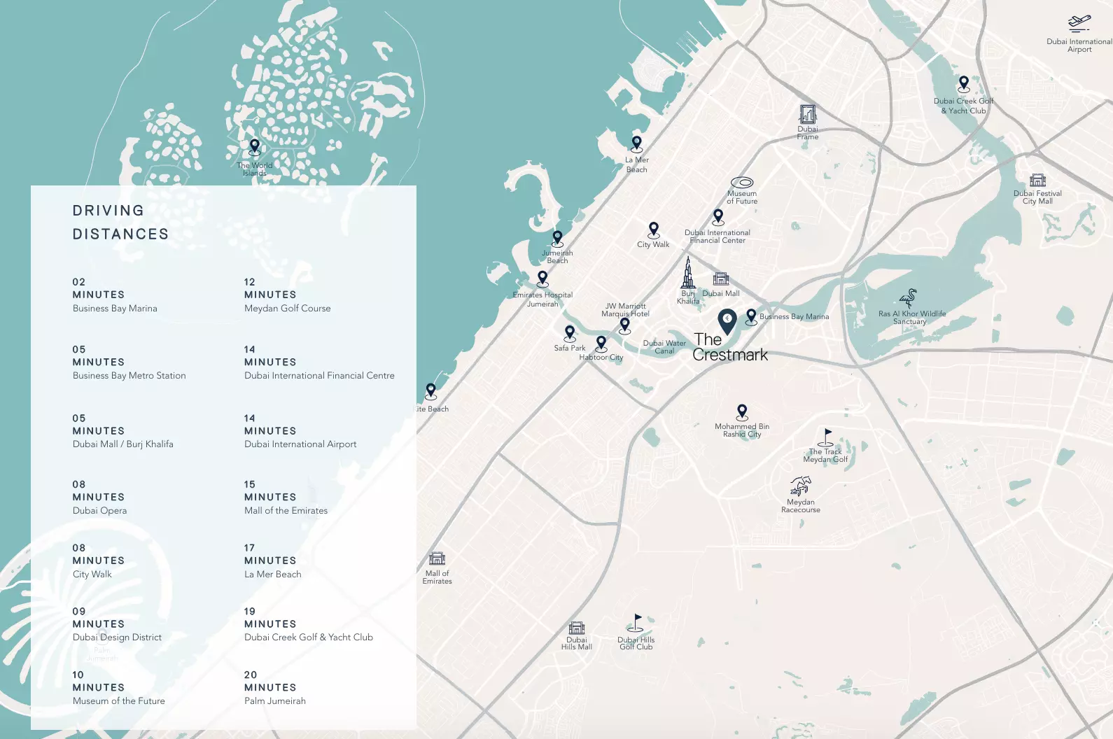 The Crestmark – master plan