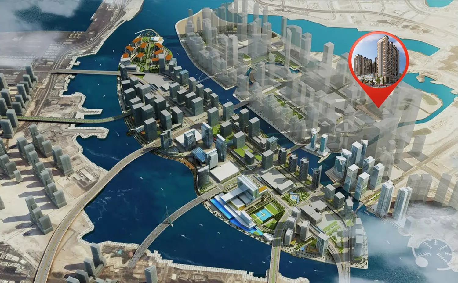 The District – master plan