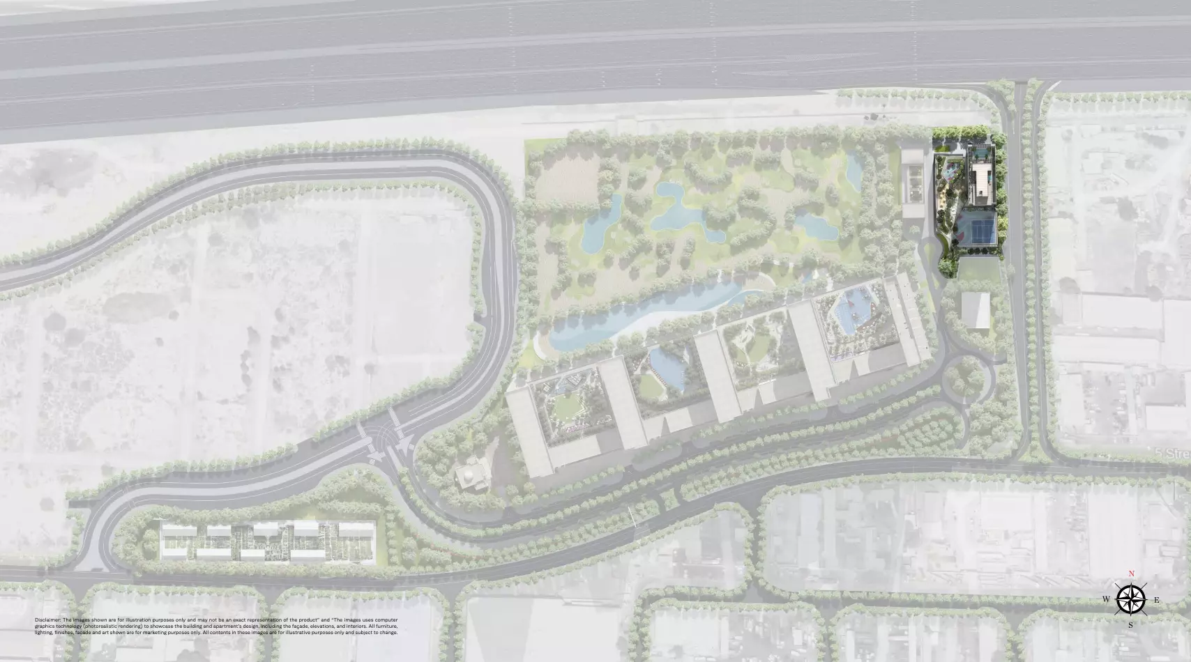 The Element at Sobha One – master plan