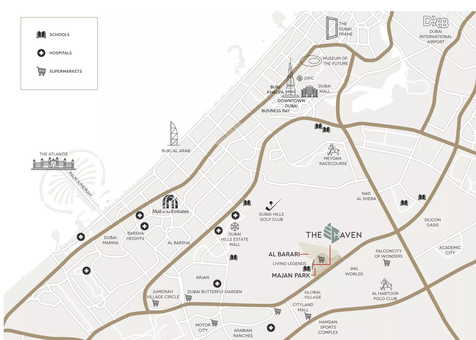 The Haven – master plan