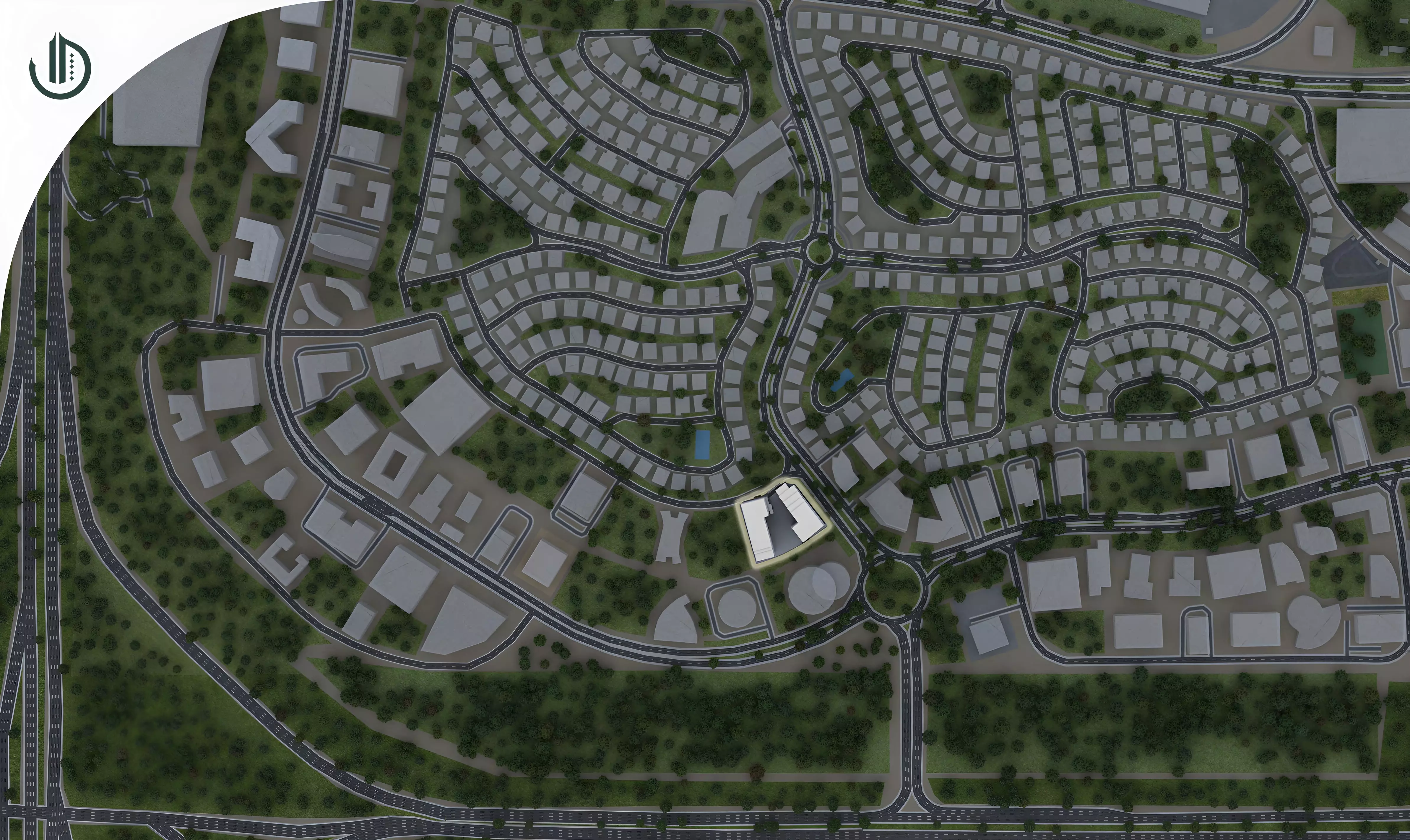 The Hillgate – master plan
