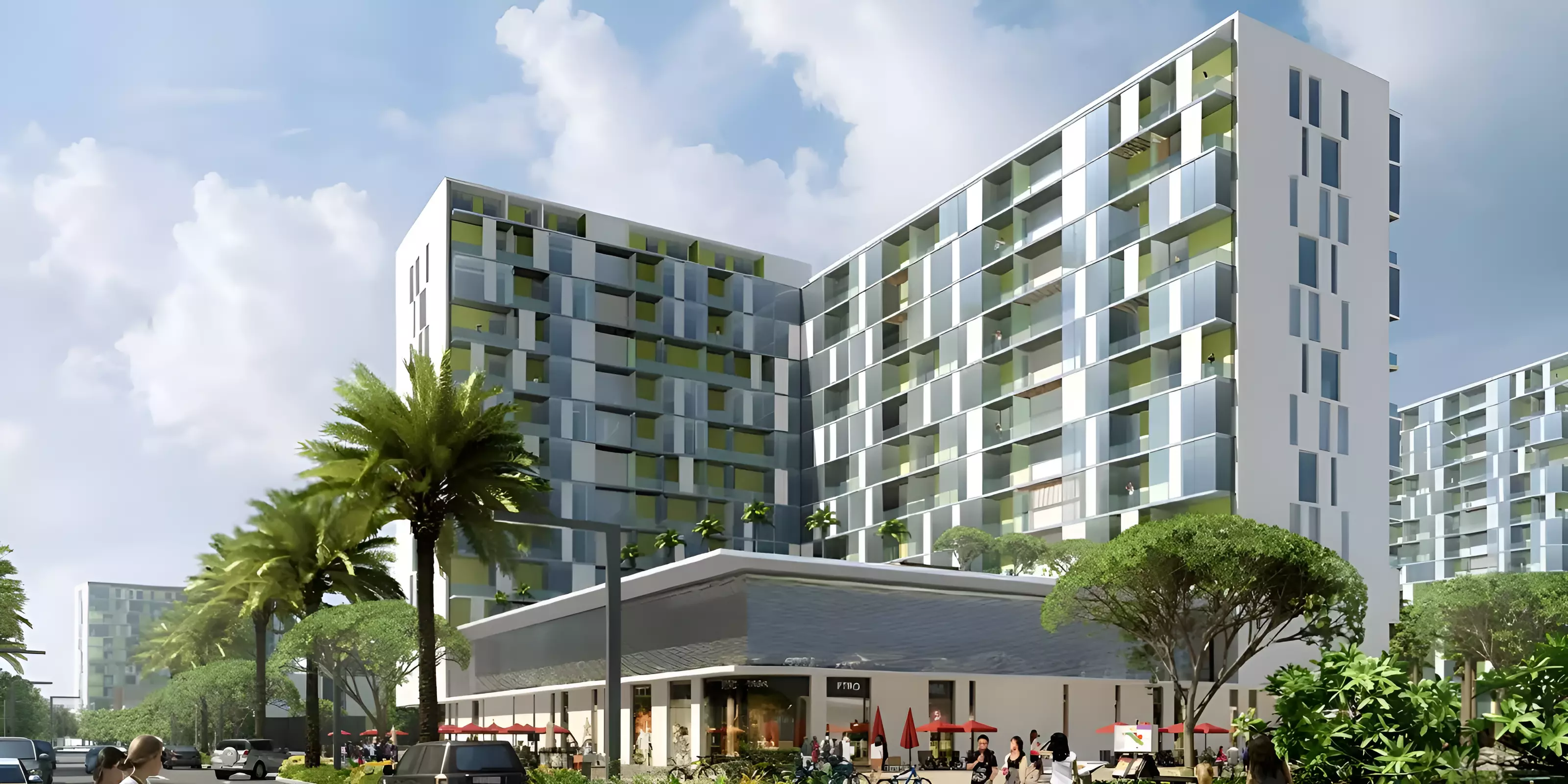 The Pulse Boulevard Apartments – main view