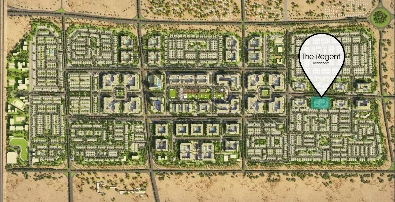The Regent Residences – master plan