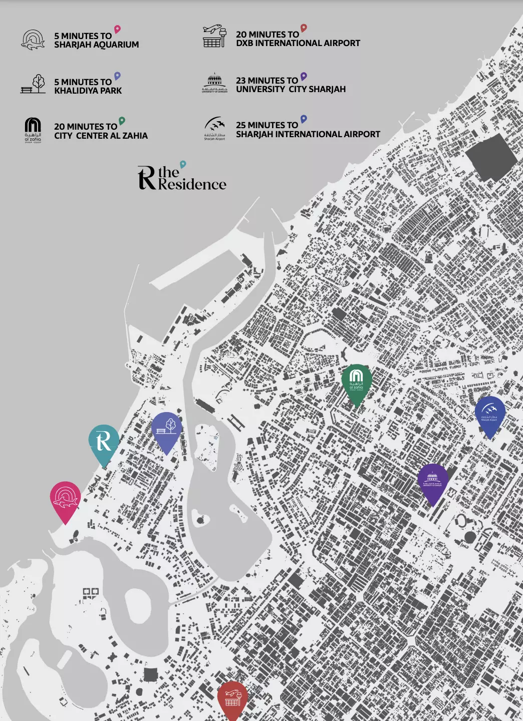 The Residence – master plan