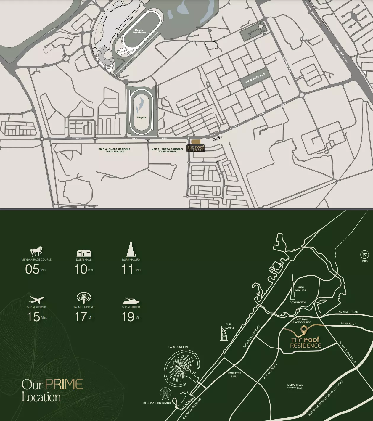 The Roof Residence – master plan