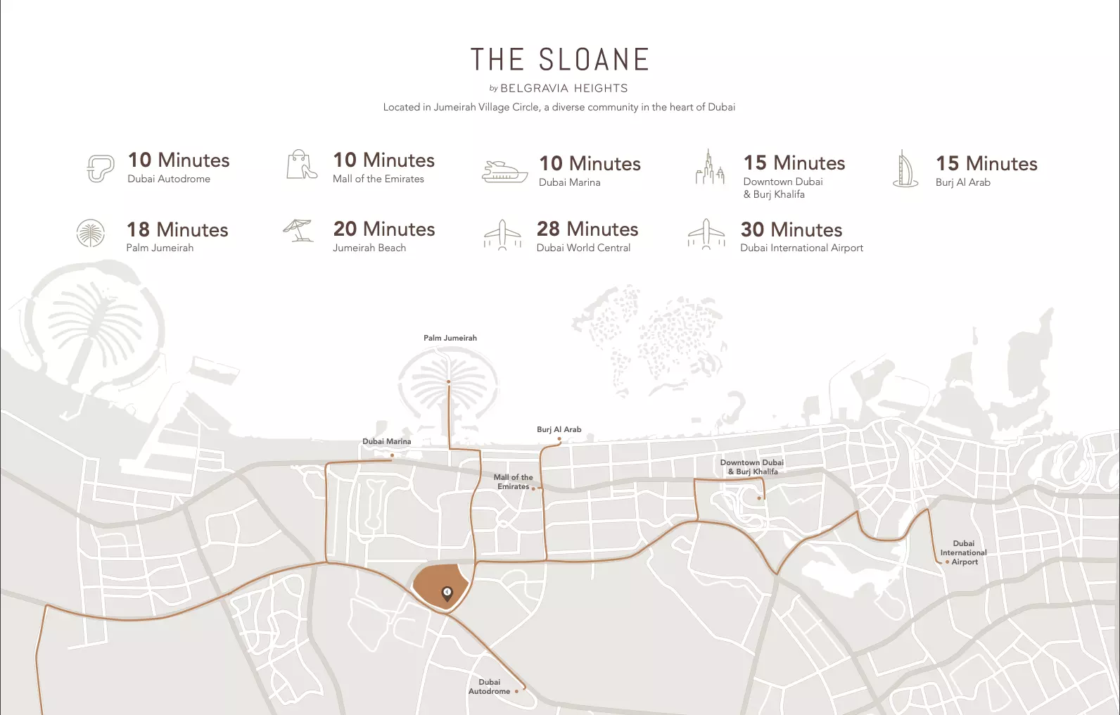 The Sloane – master plan