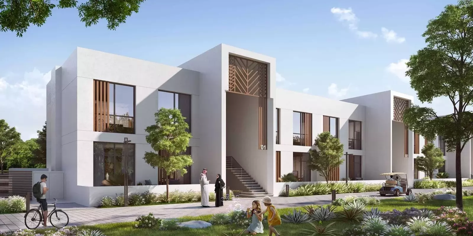 The Sustainable City Yas Island – main view