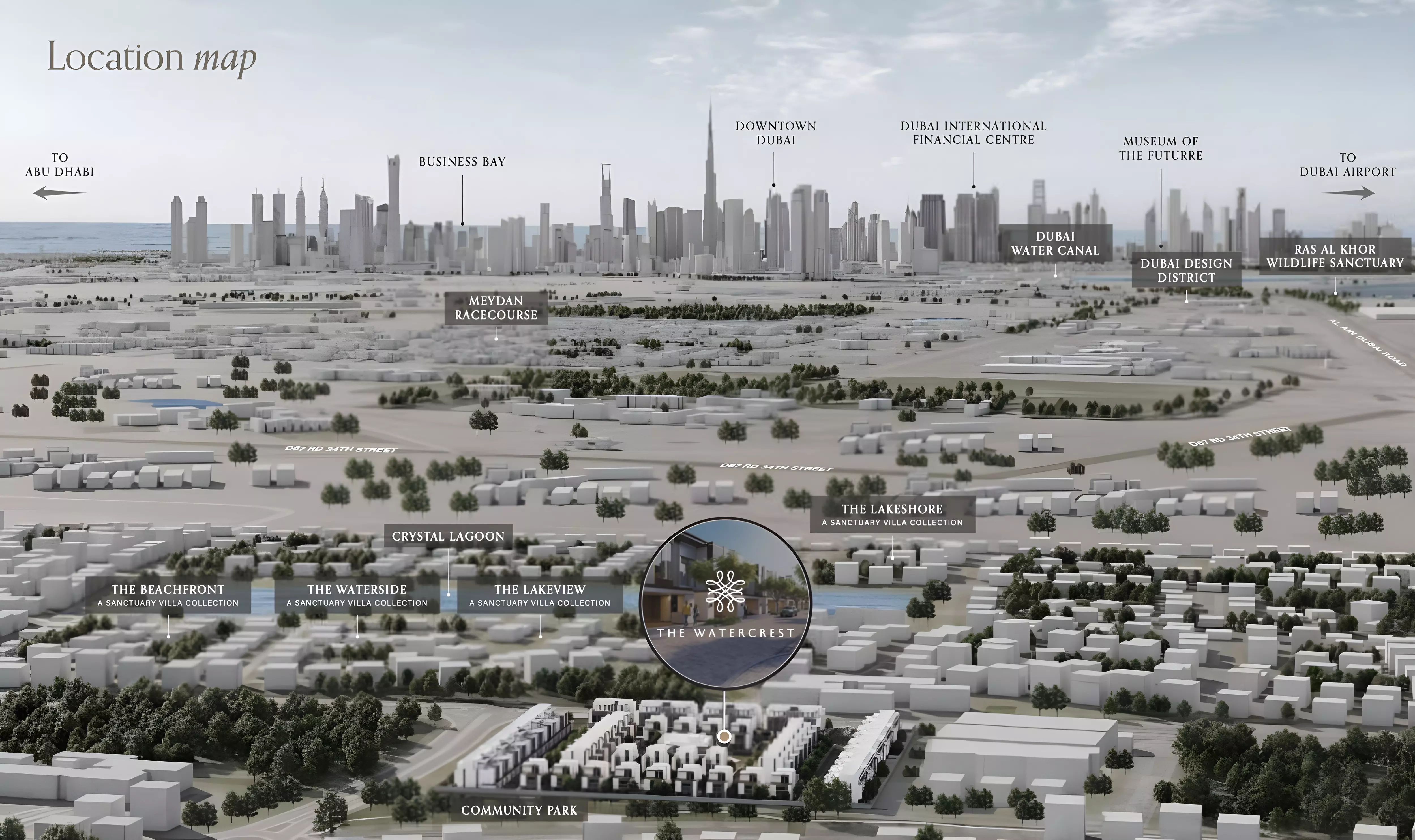 The Watercrest – master plan