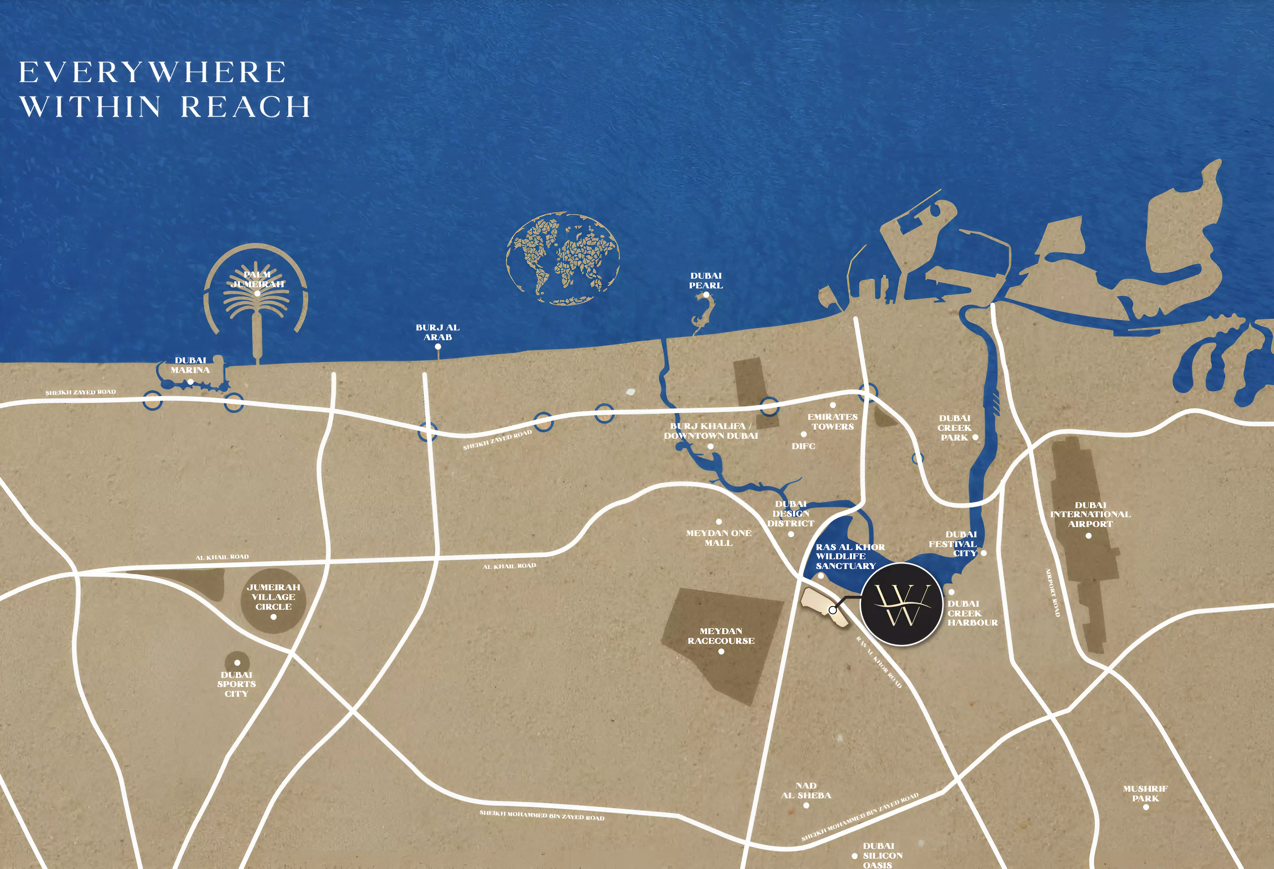 The Waterway – master plan