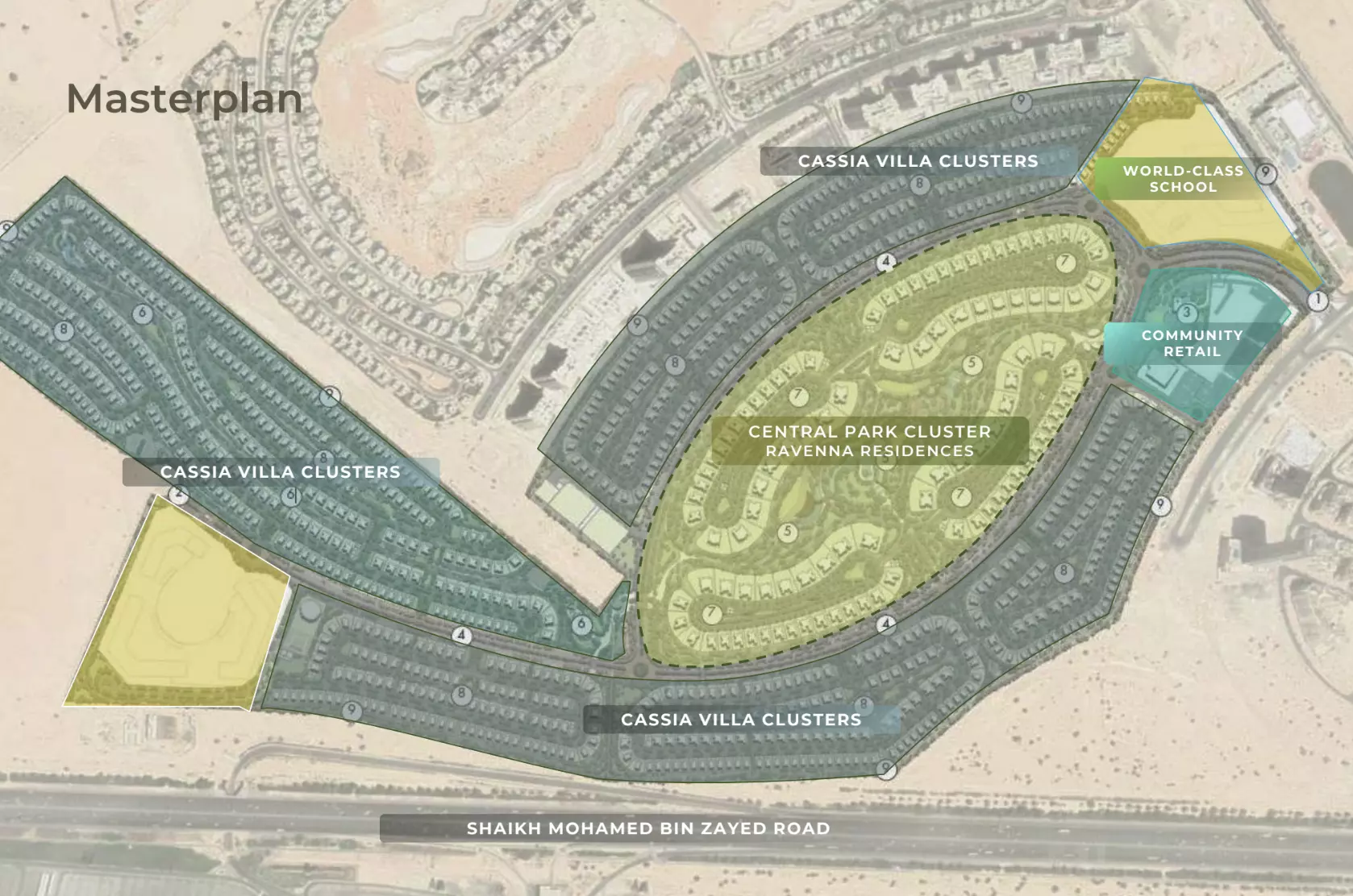 The Wilds by Aldar – master plan