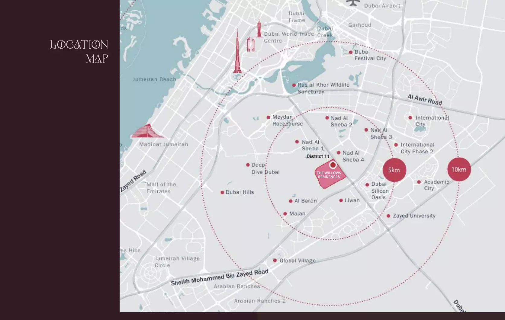 The Willows Residences – master plan