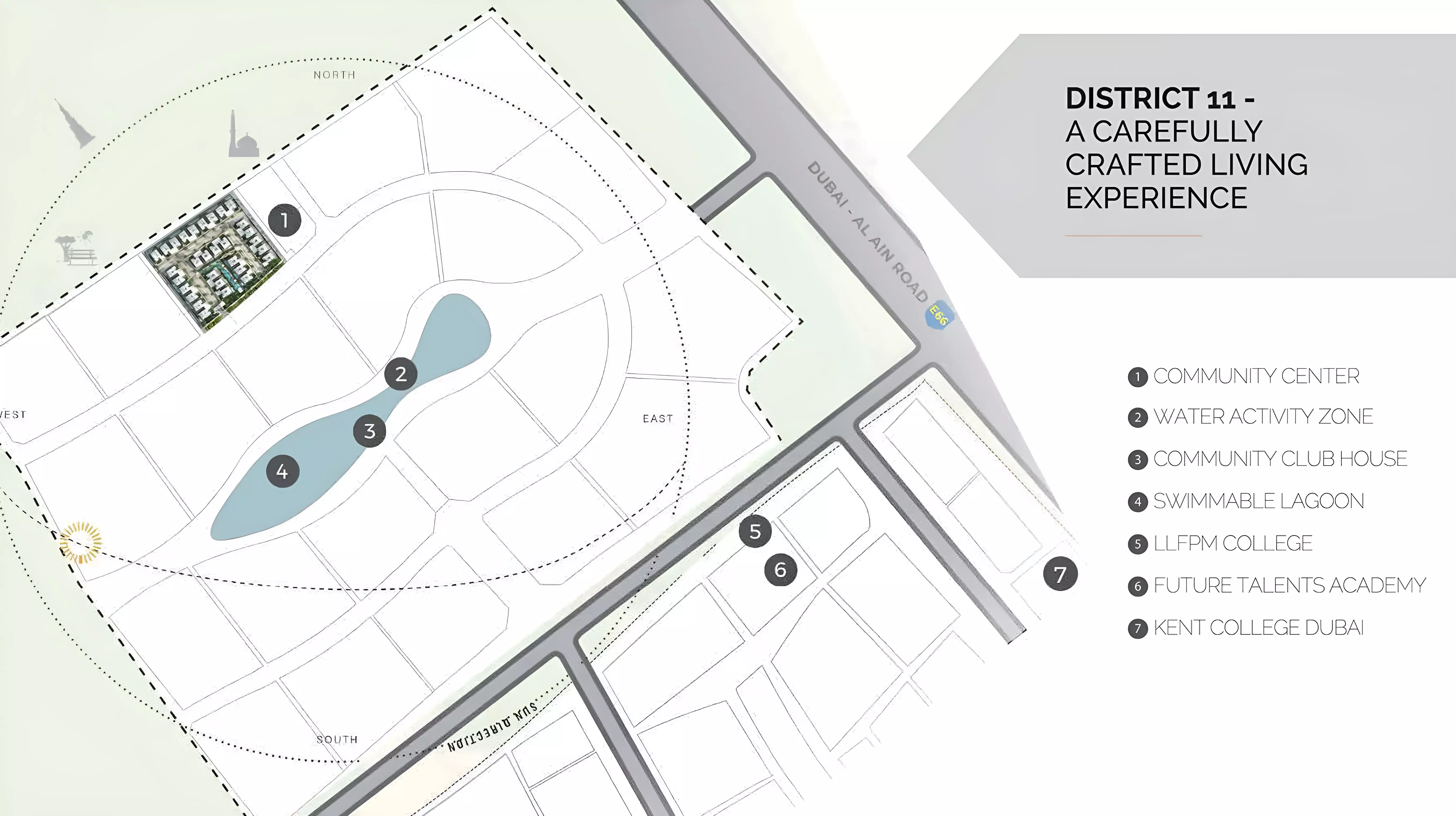The Woodland Residence – master plan
