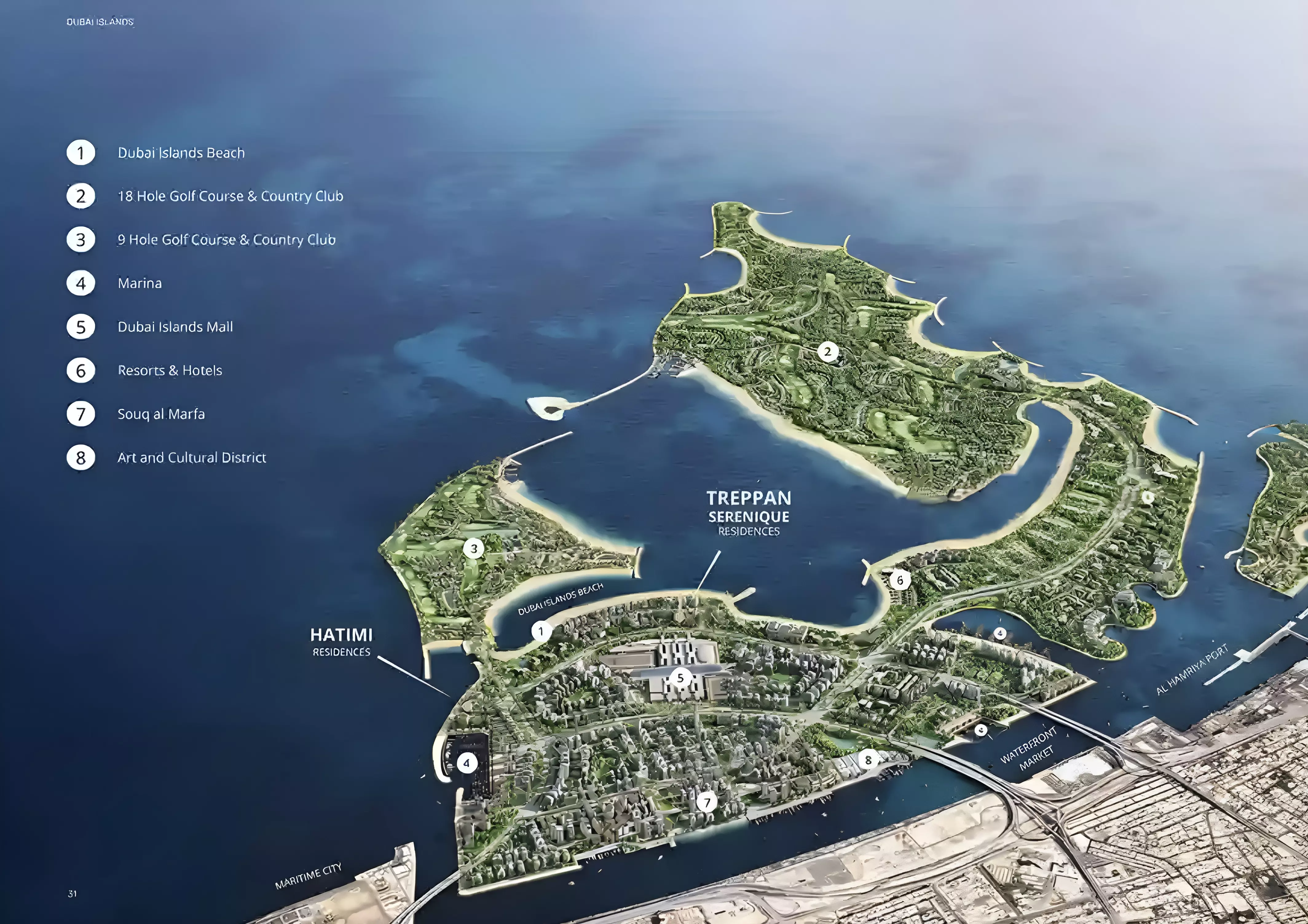 Treppan Serenique Residences – master plan