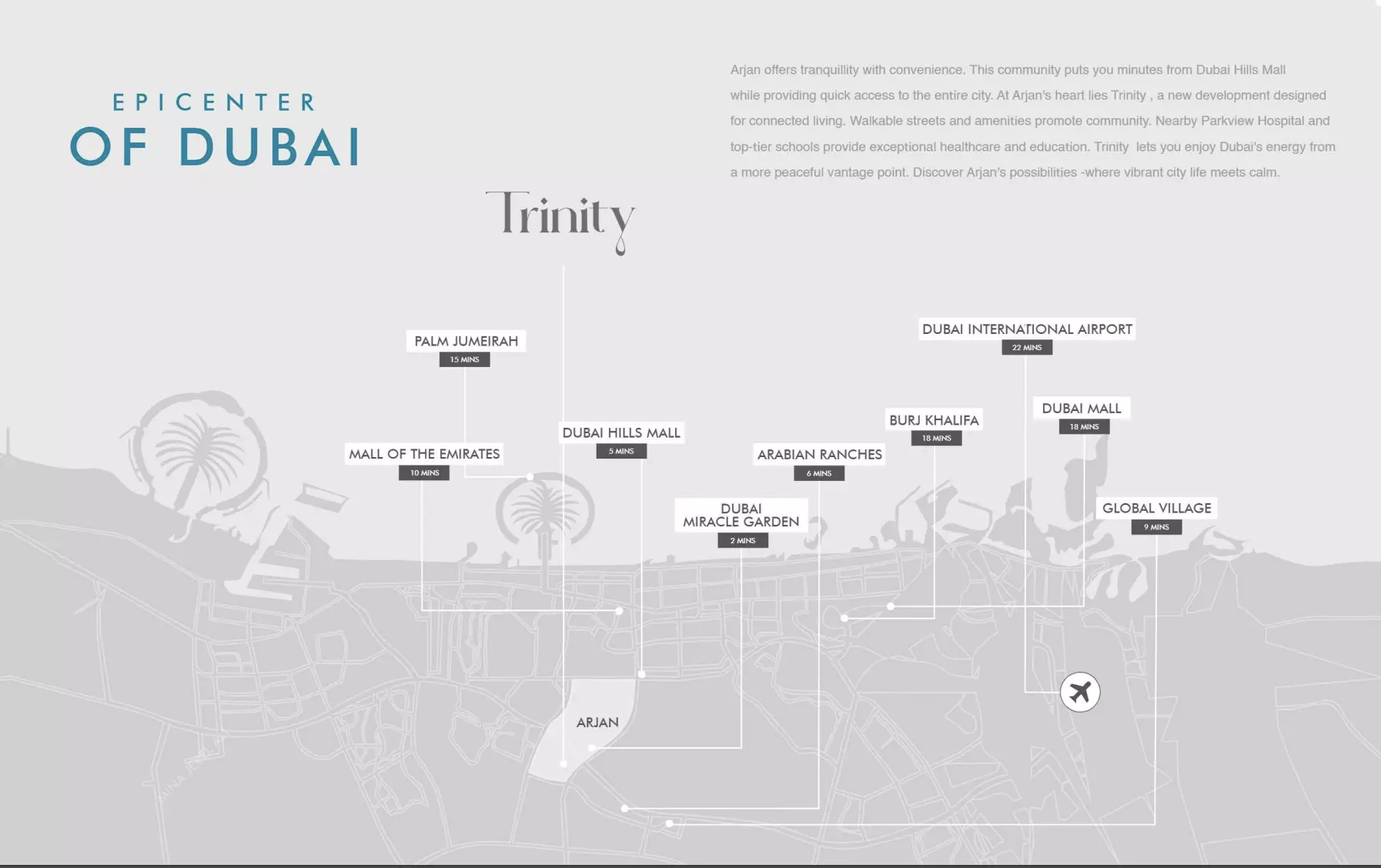 Trinity Arjan – master plan