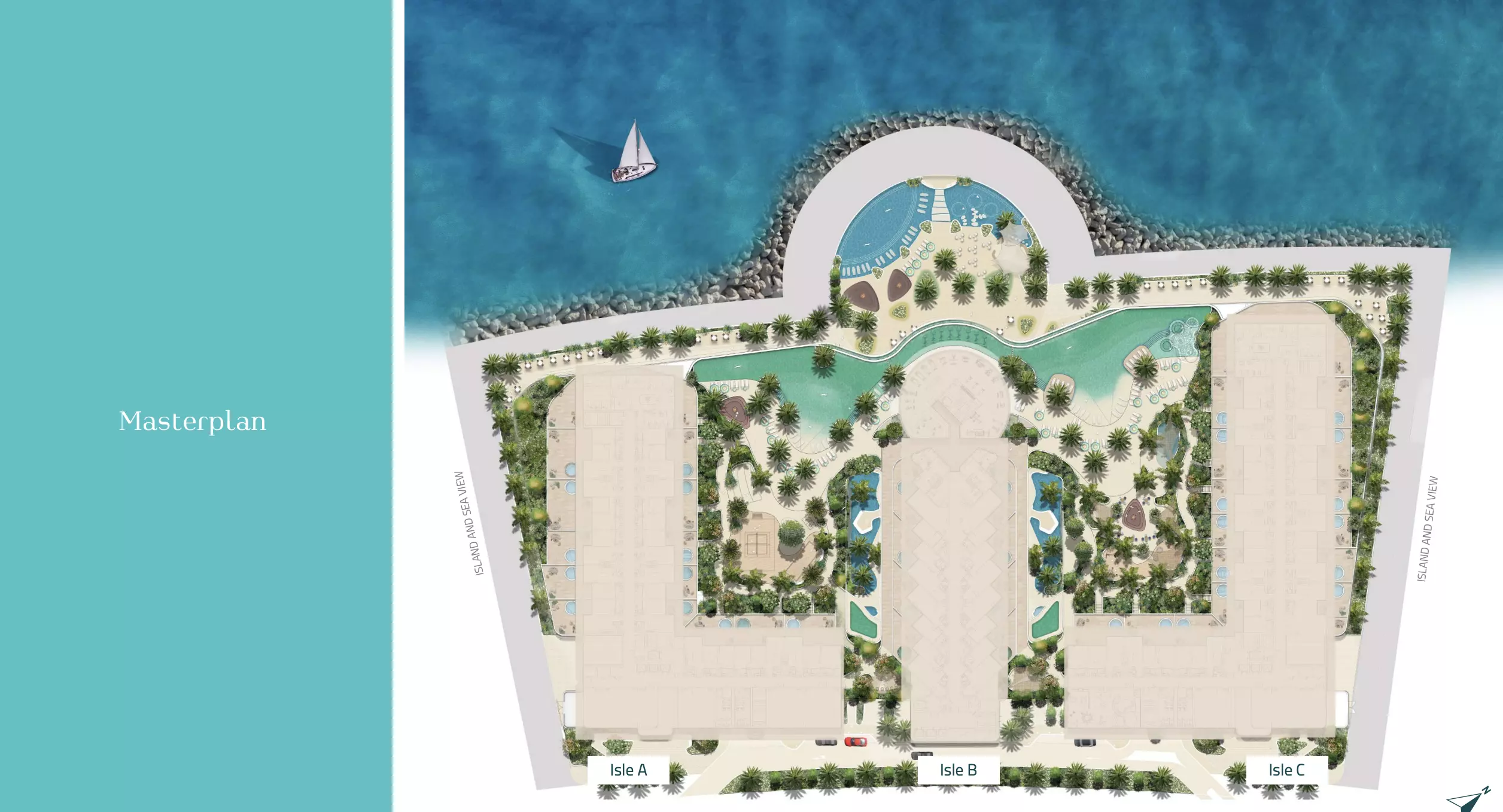 Trio Isle – master plan