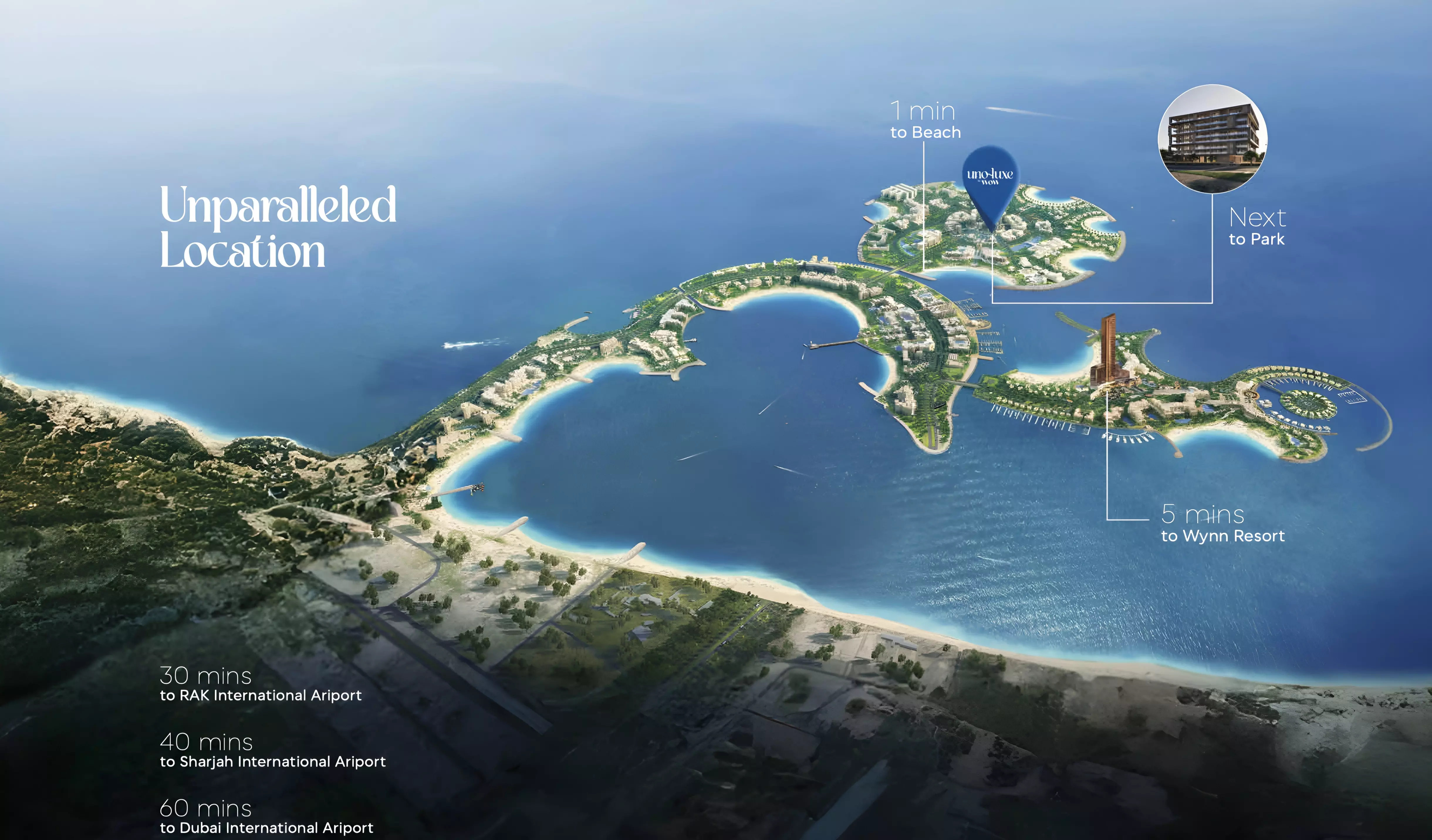 Uno Luxe – master plan