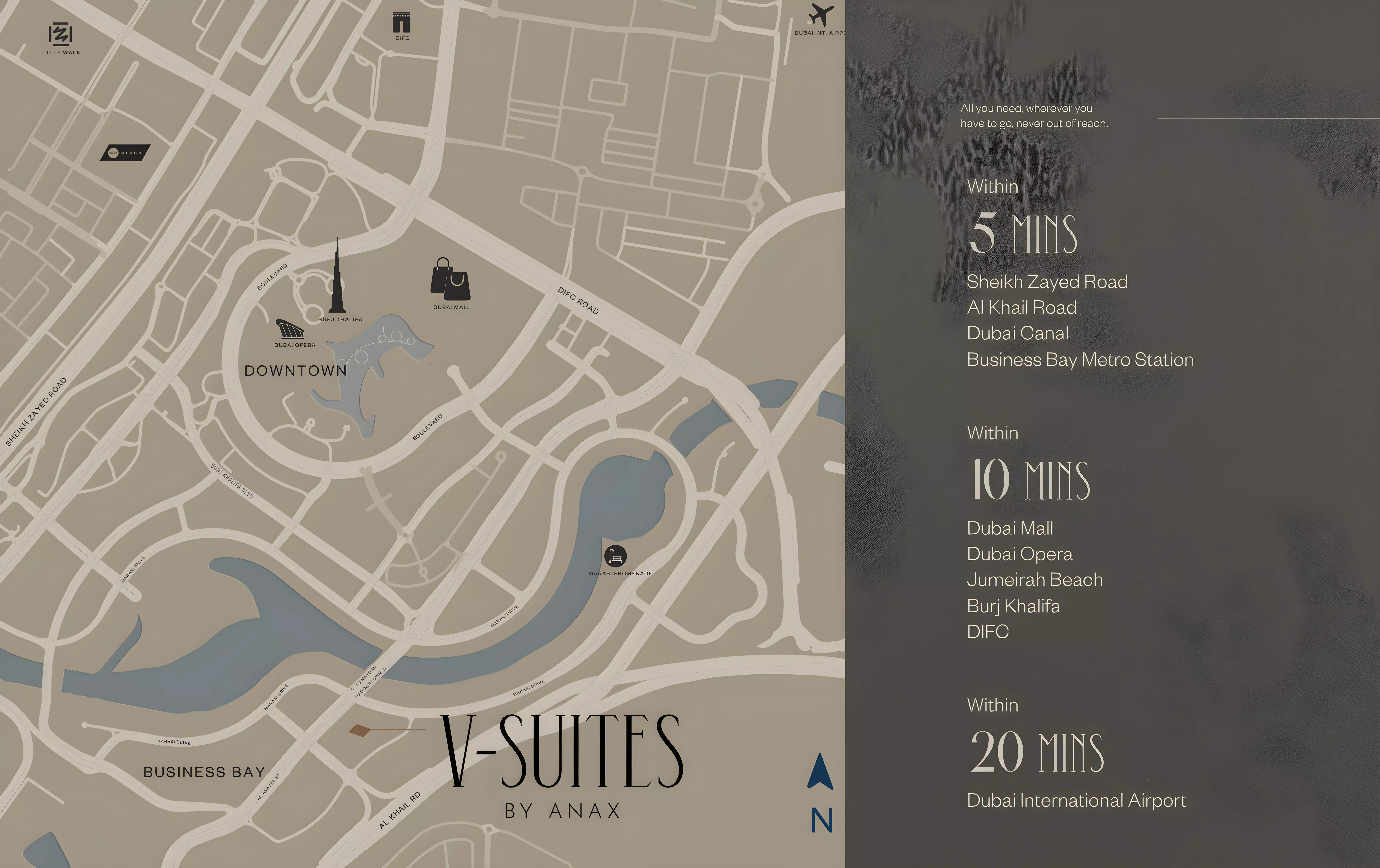 V-Suites – master plan