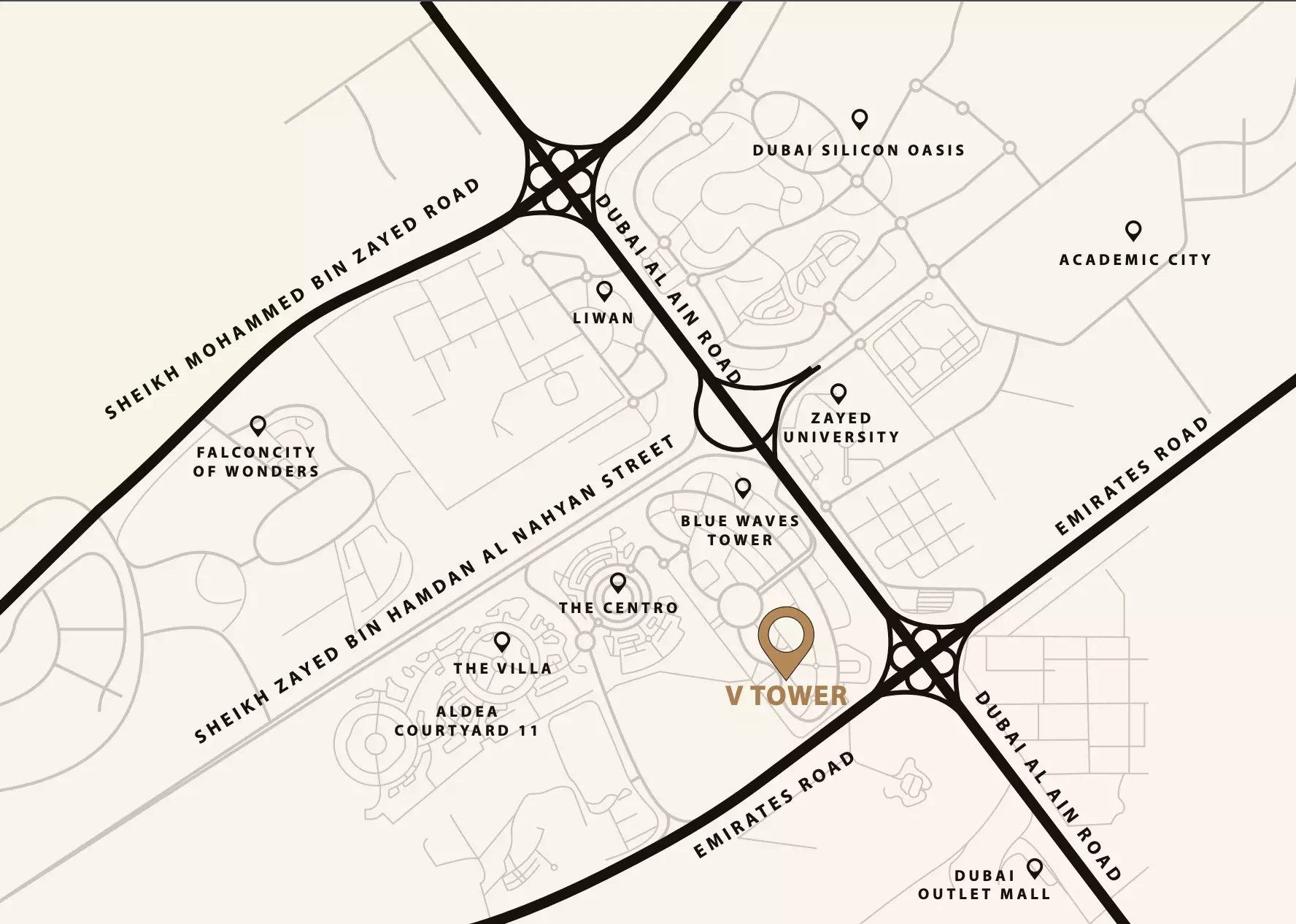 V Tower By Tiger Group – master plan