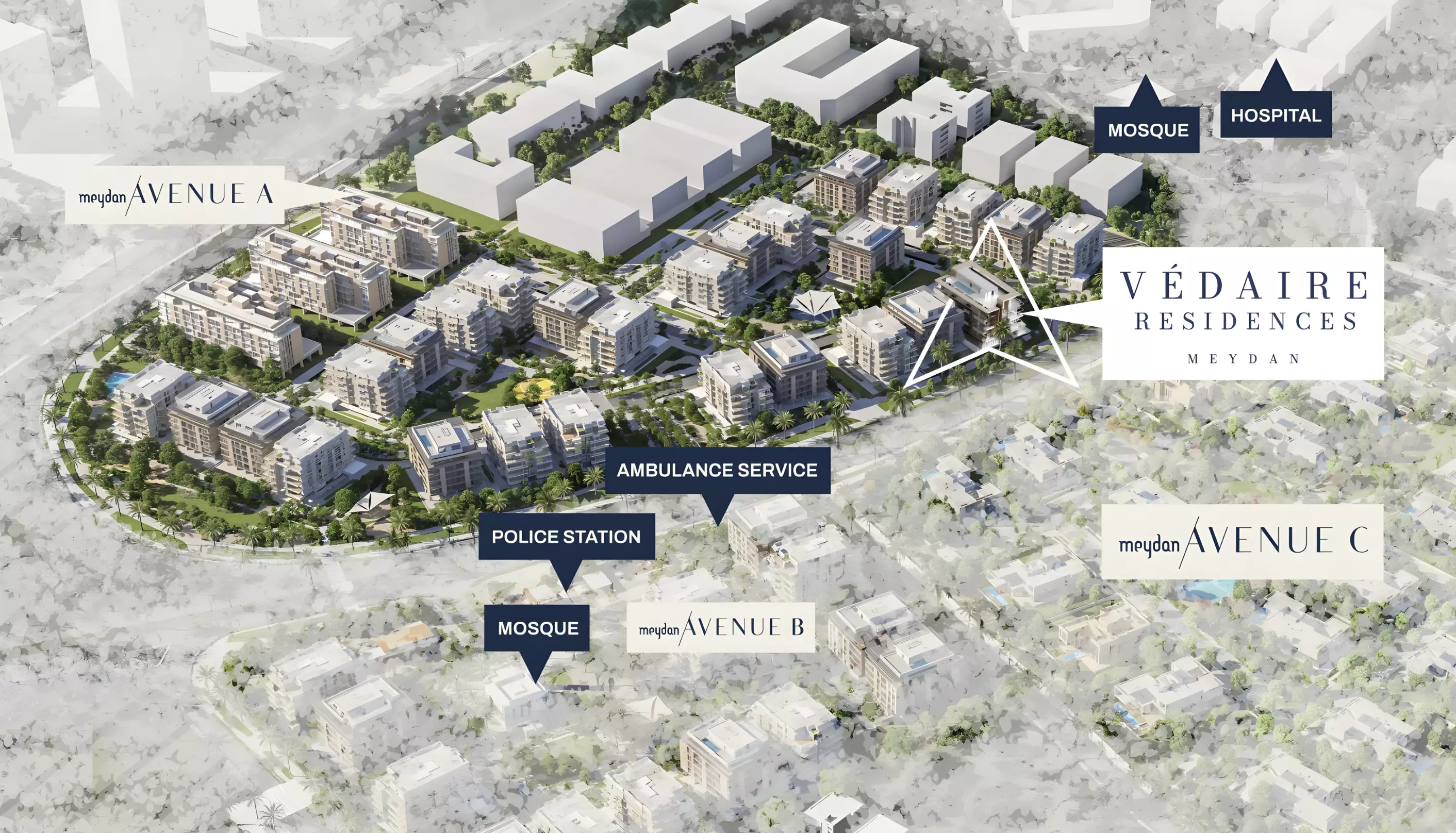 Vedaire Residences – master plan