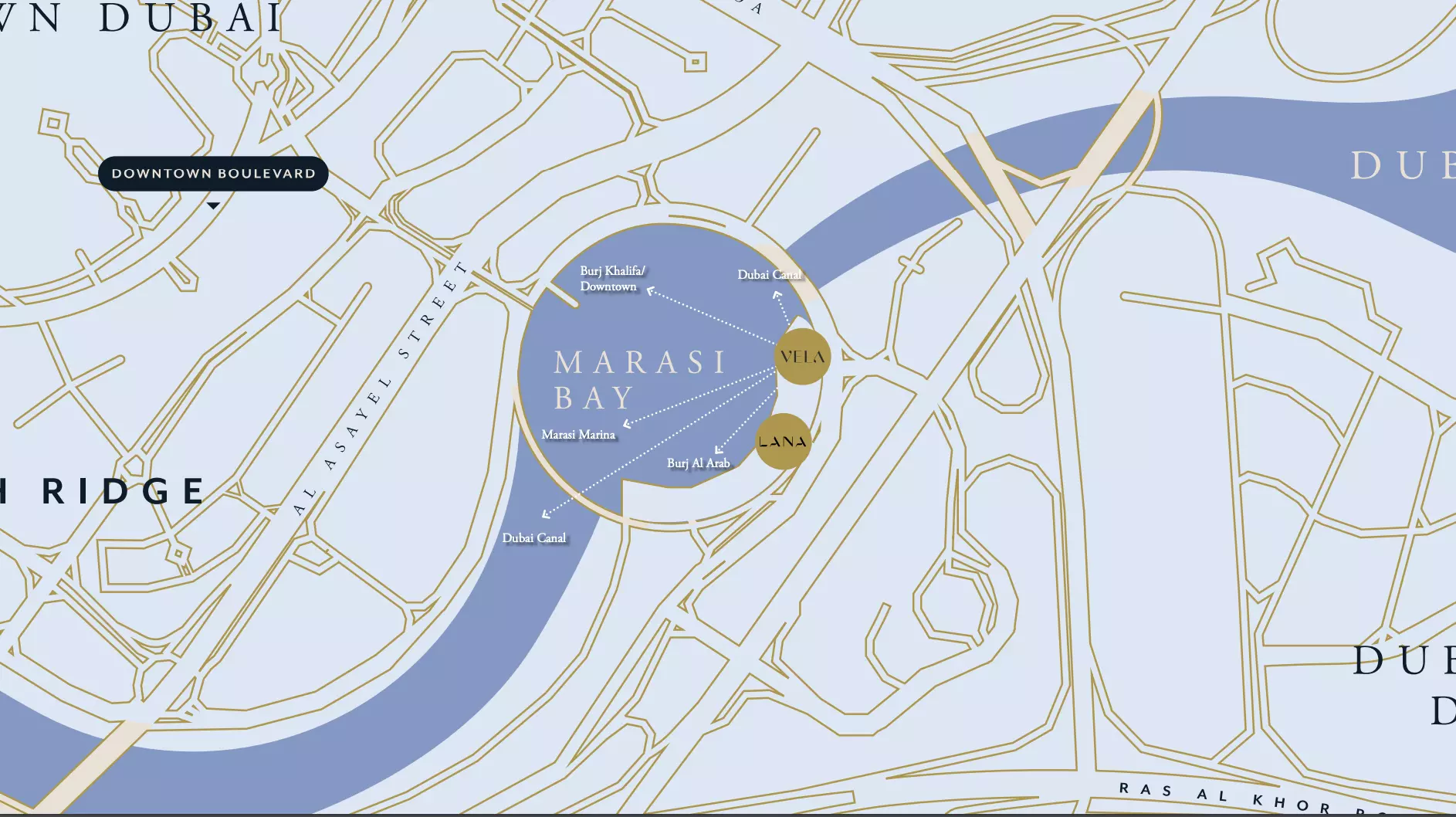 Vela Dorchester Collection – master plan