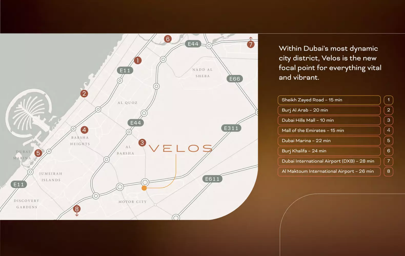 Velos Residence – master plan