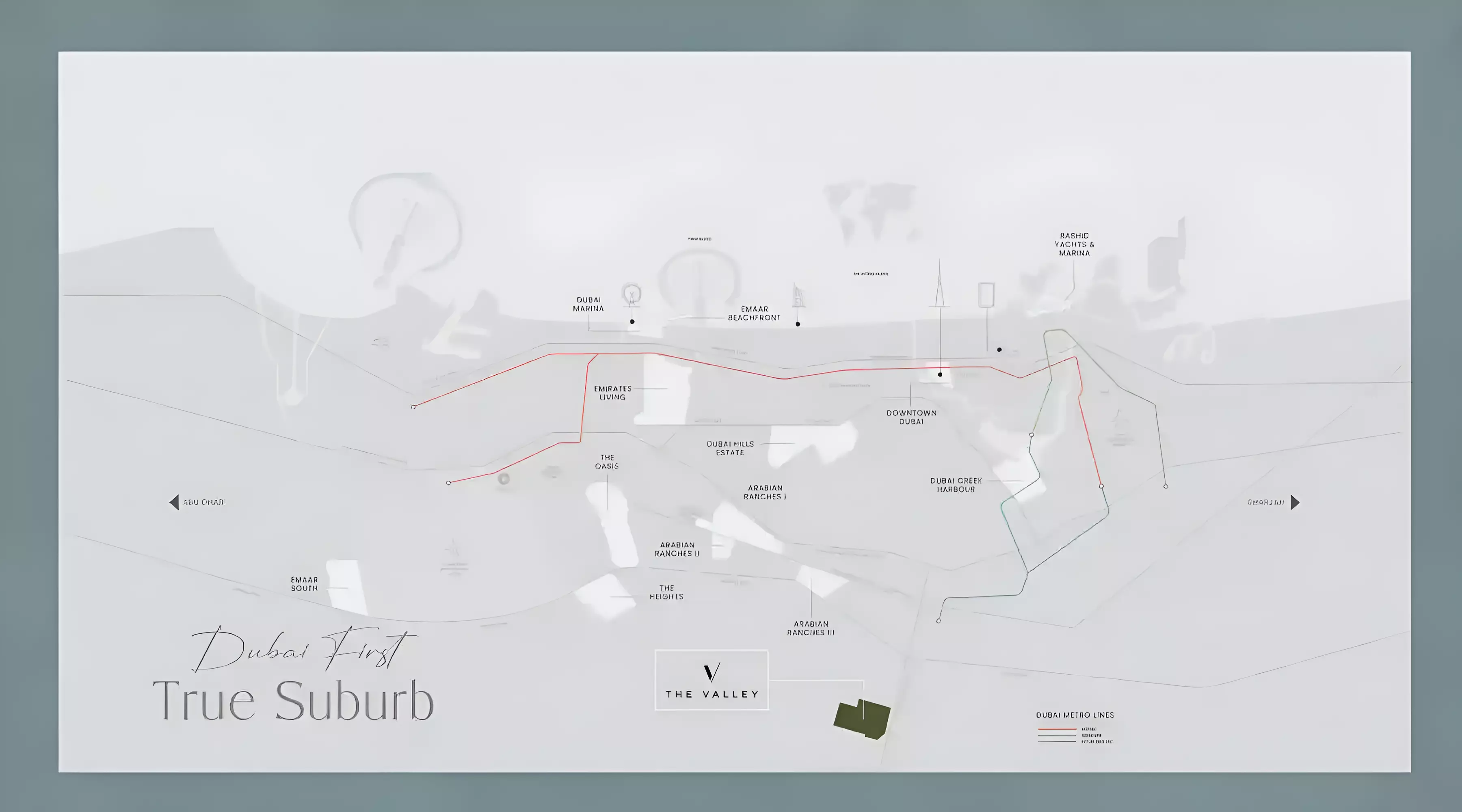 Venera At The Valley Phase 2 By Emaar – master plan