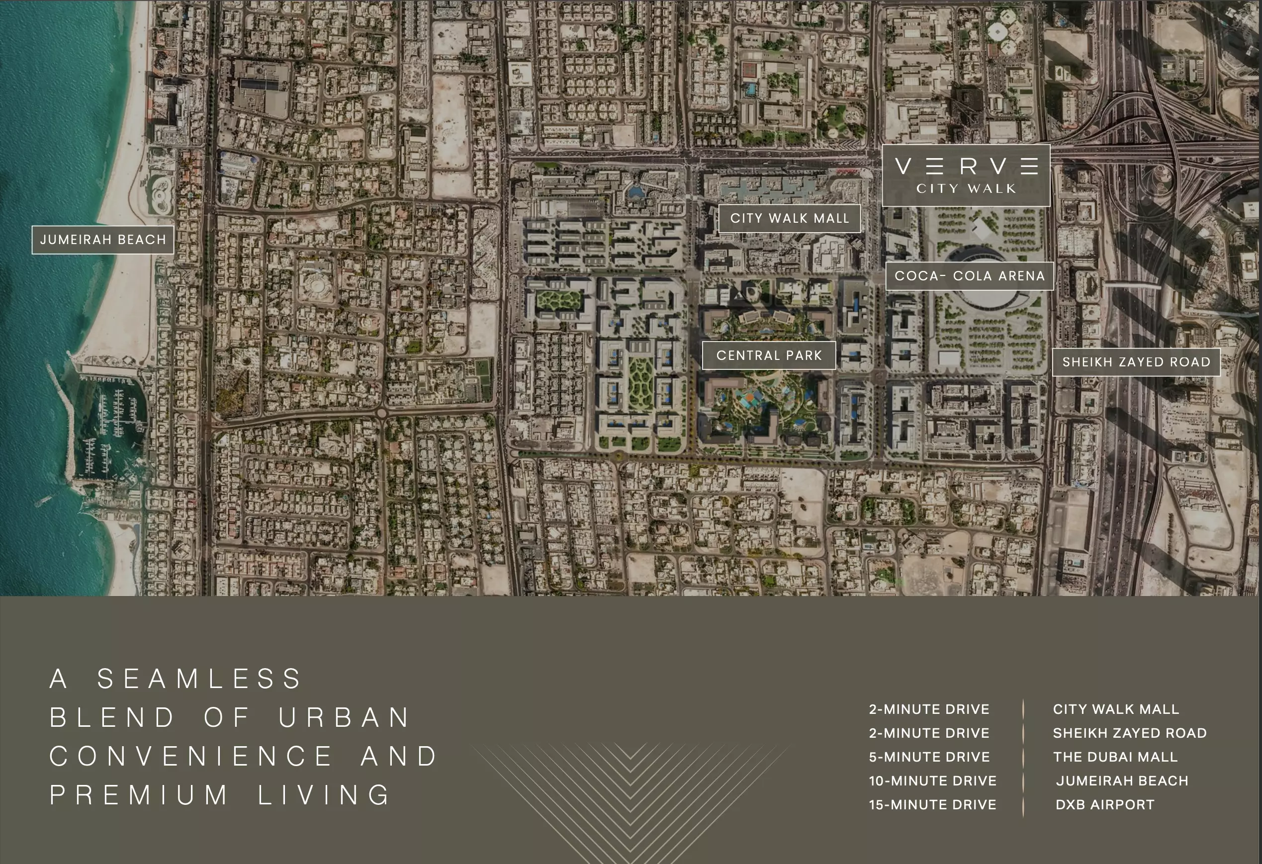 Verve City Walk – master plan