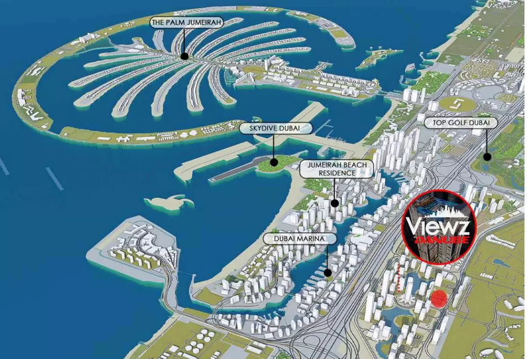 Viewz By Danube – master plan