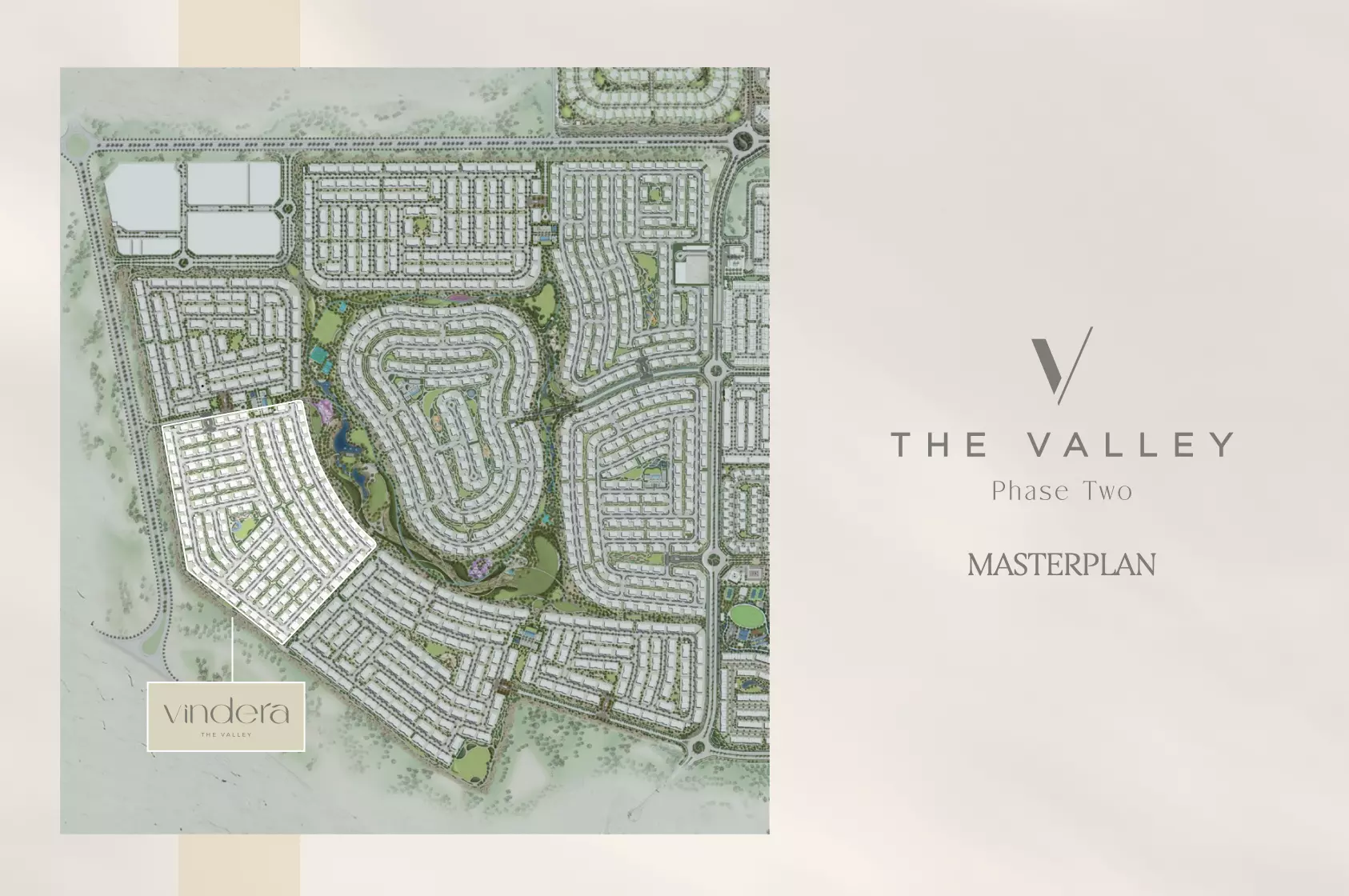 Vindera – master plan