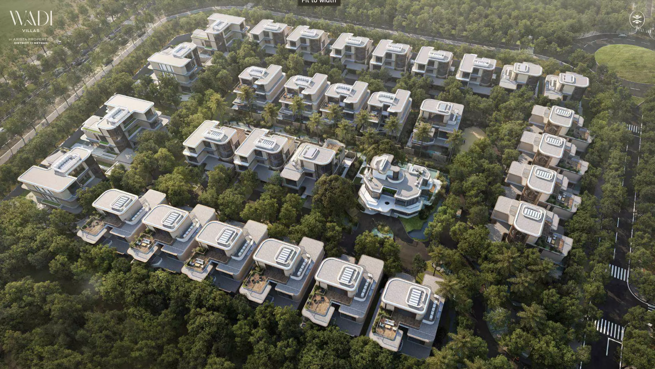 Wadi Villas – master plan