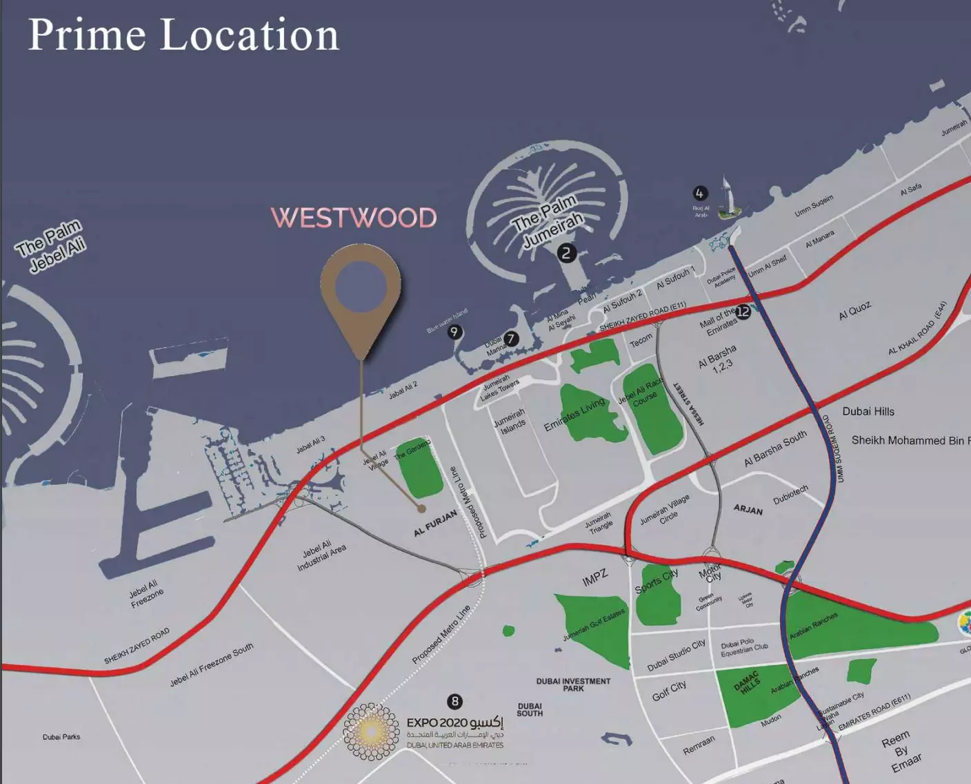 Westwood Residence – master plan