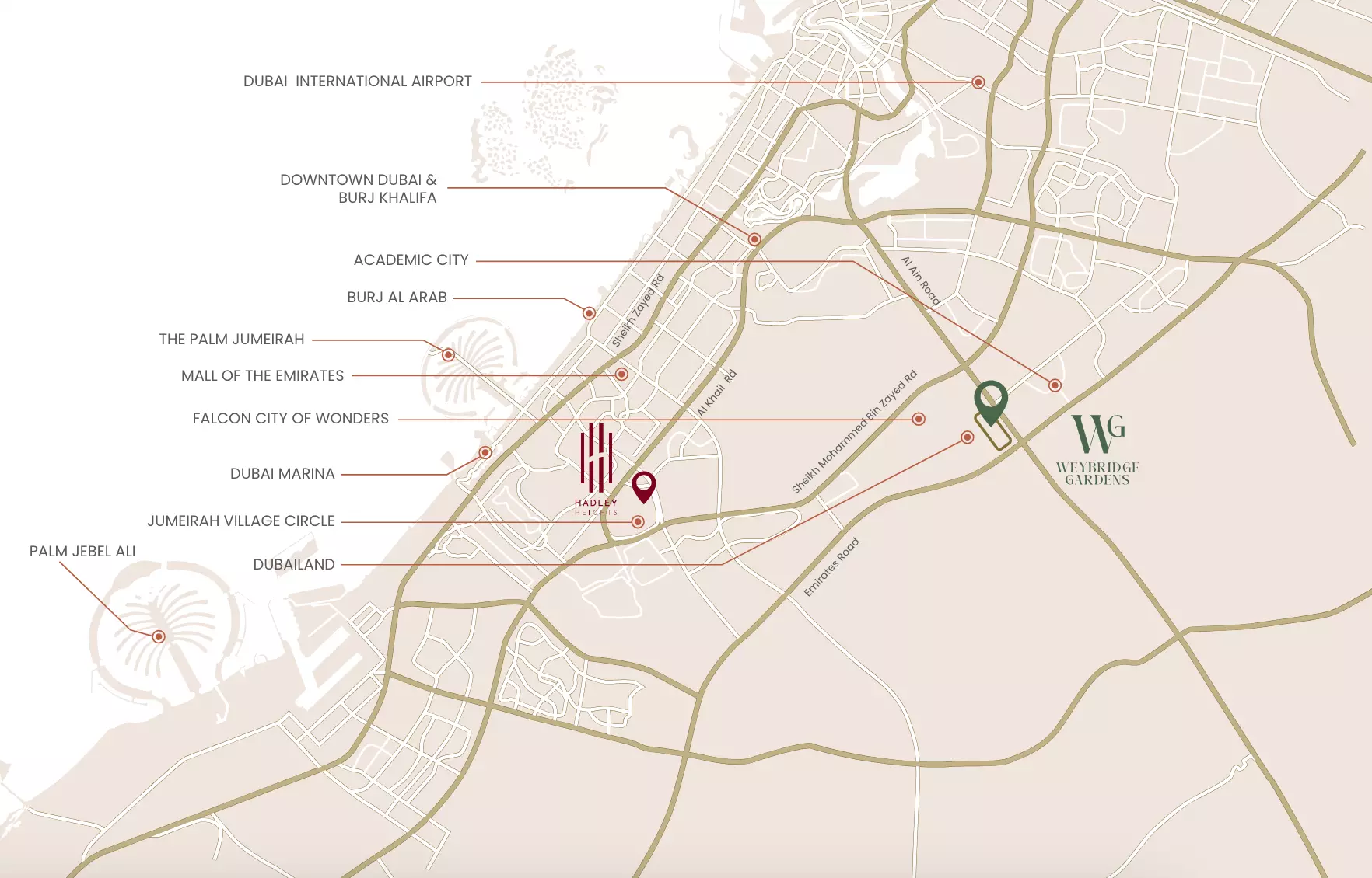 Weybridge Gardens By Leos Developments – master plan