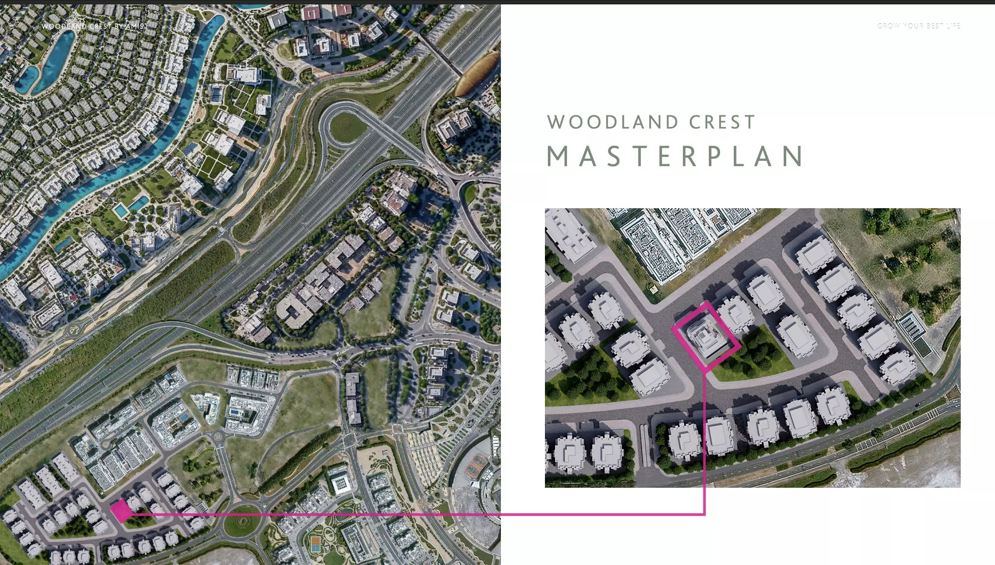 Woodland Crest – master plan