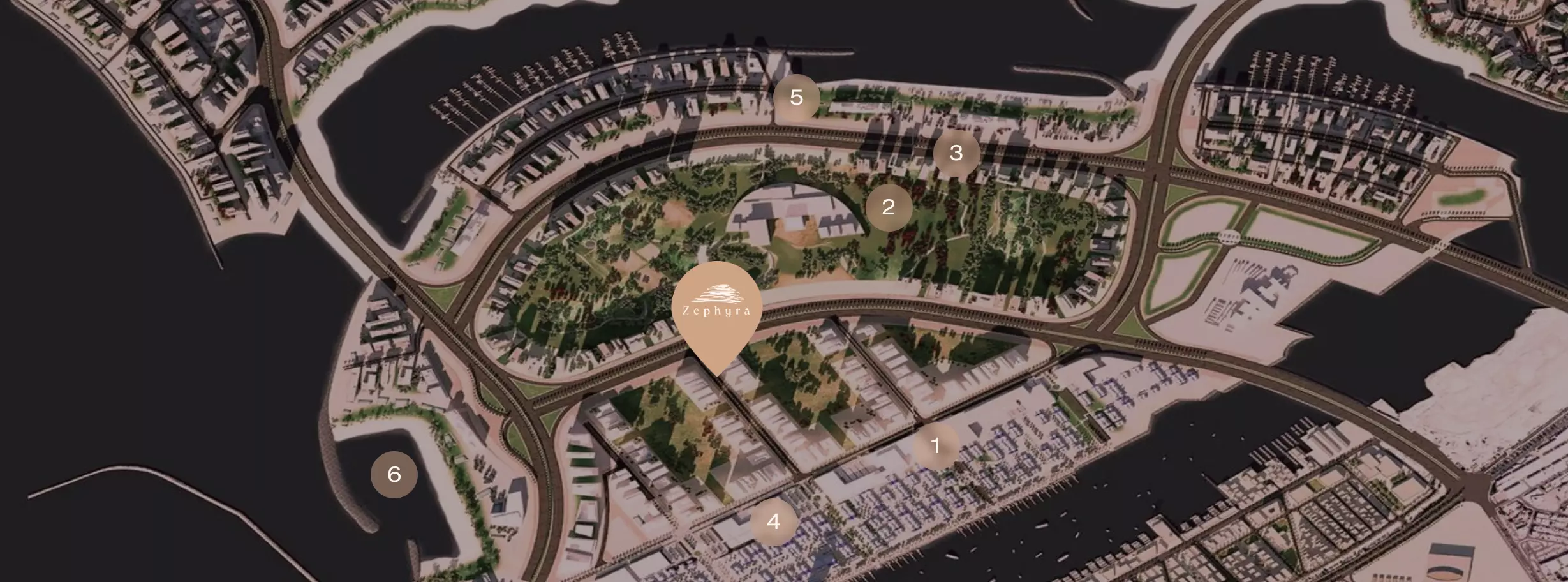 Zephyra – master plan